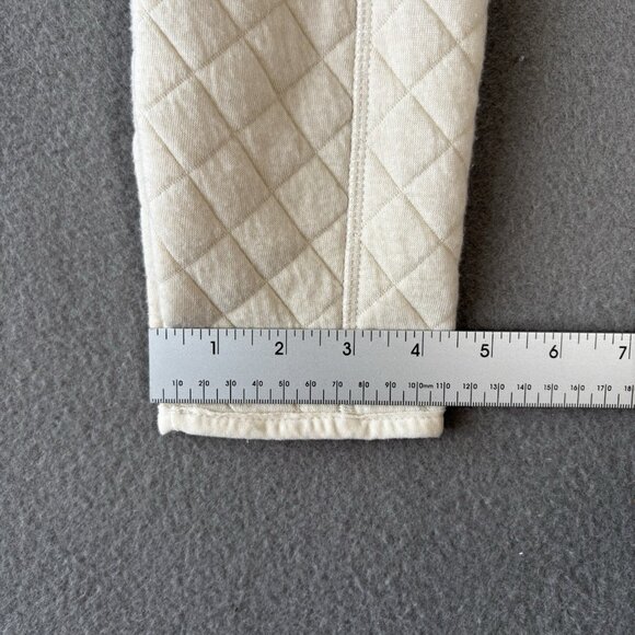 Columbia Quilted Snap Jacket Womens Size L Beige Lightweight Casual Outdoor Coat - Picture 10 of 16